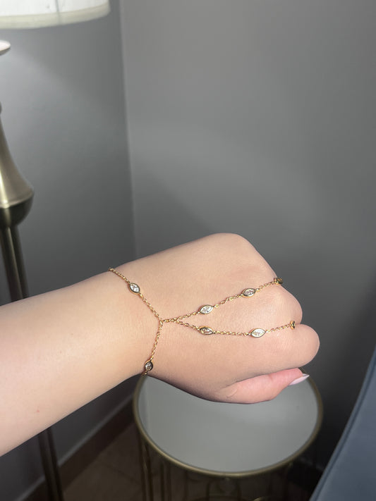 It girl hand chain